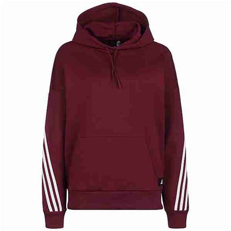 adidas hoodie damen weinrot|Hoodies für Damen .